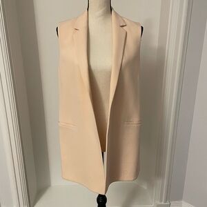 Club Monaco Elegant Sleeveless Blush Pink Vest